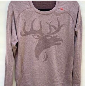 lululemon athletica Long Sleeve Shirt - Brown